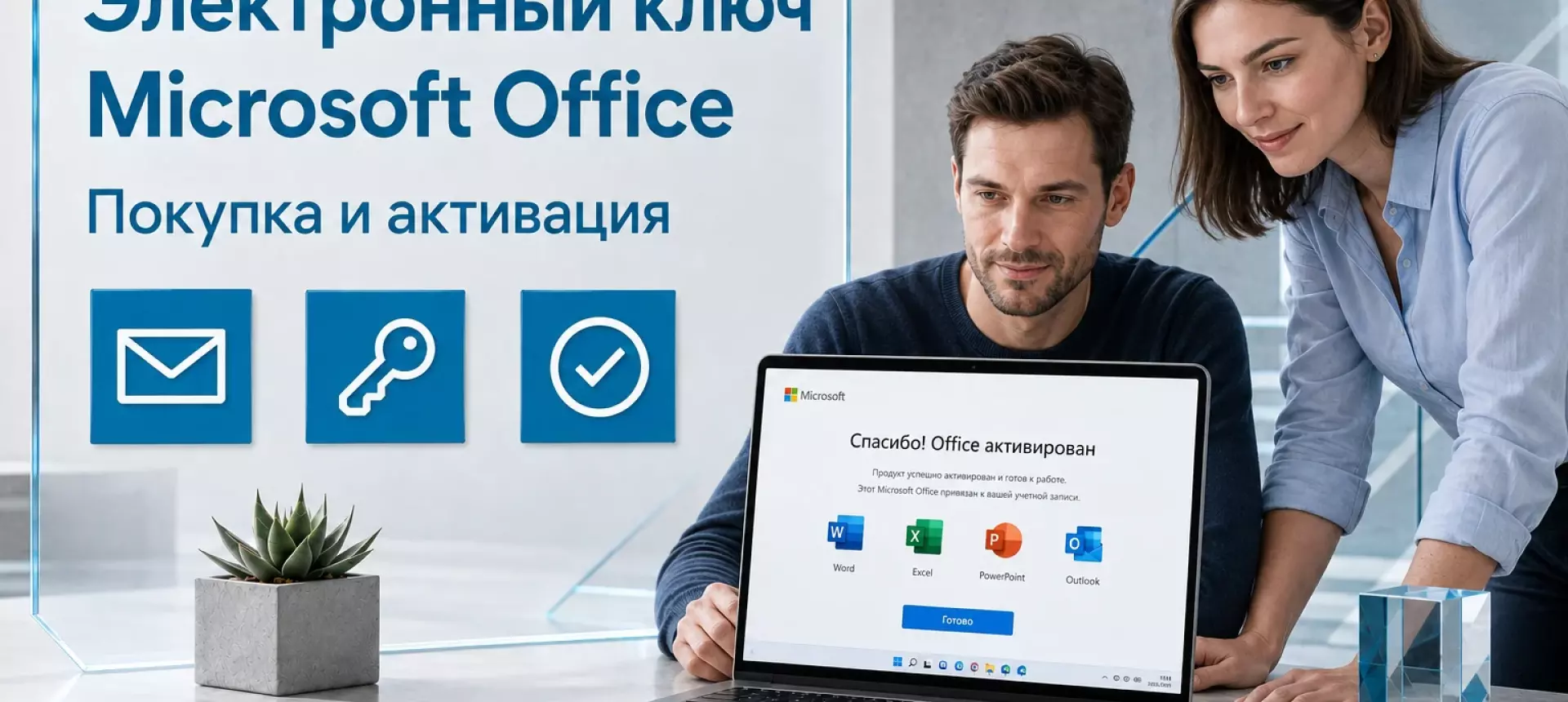 Электронный ключ Microsoft Office: как работает покупка и активация