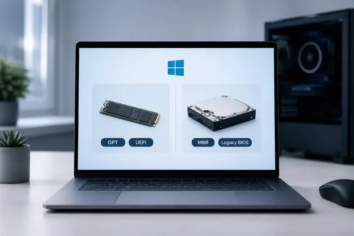 GPT или MBR: какой тип разметки выбрать при установке Windows