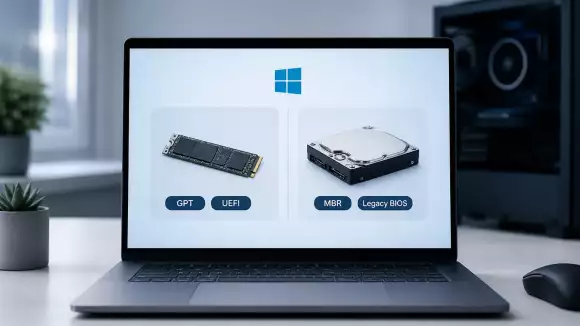 GPT или MBR: какой тип разметки выбрать при установке Windows