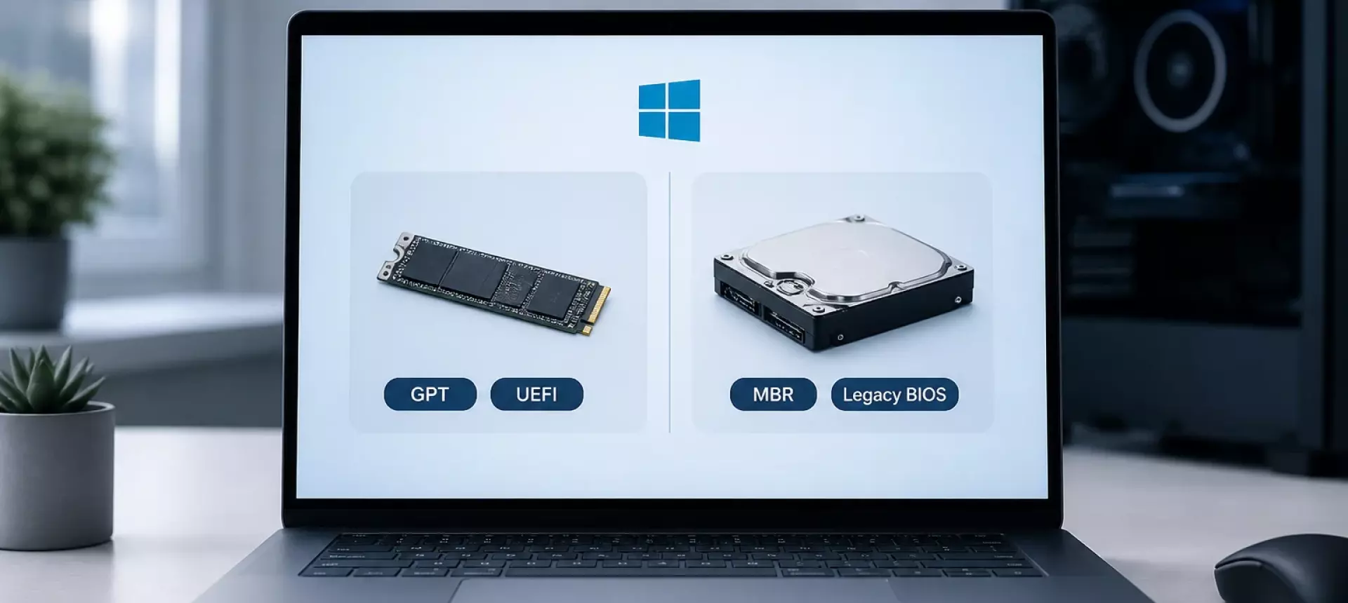 GPT или MBR: какой тип разметки выбрать при установке Windows