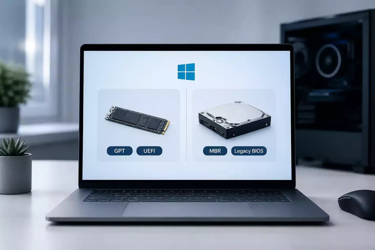 GPT или MBR: какой тип разметки выбрать при установке Windows