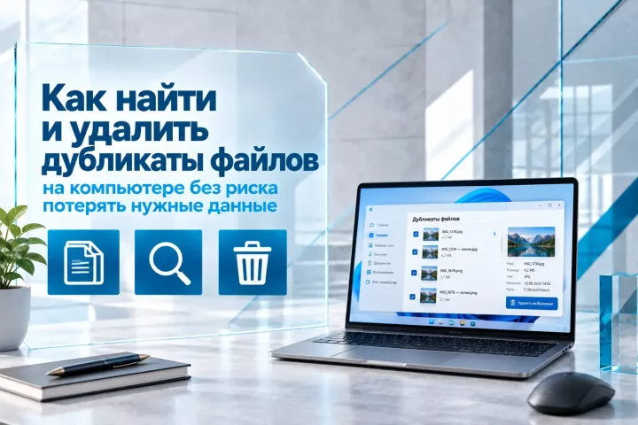 Как найти и удалить дубликаты файлов в Windows 11 без риска потерять нужные данные