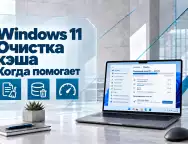 Как очистить кэш Windows 11 — временные файлы, DNS, Microsoft Store и другие данные