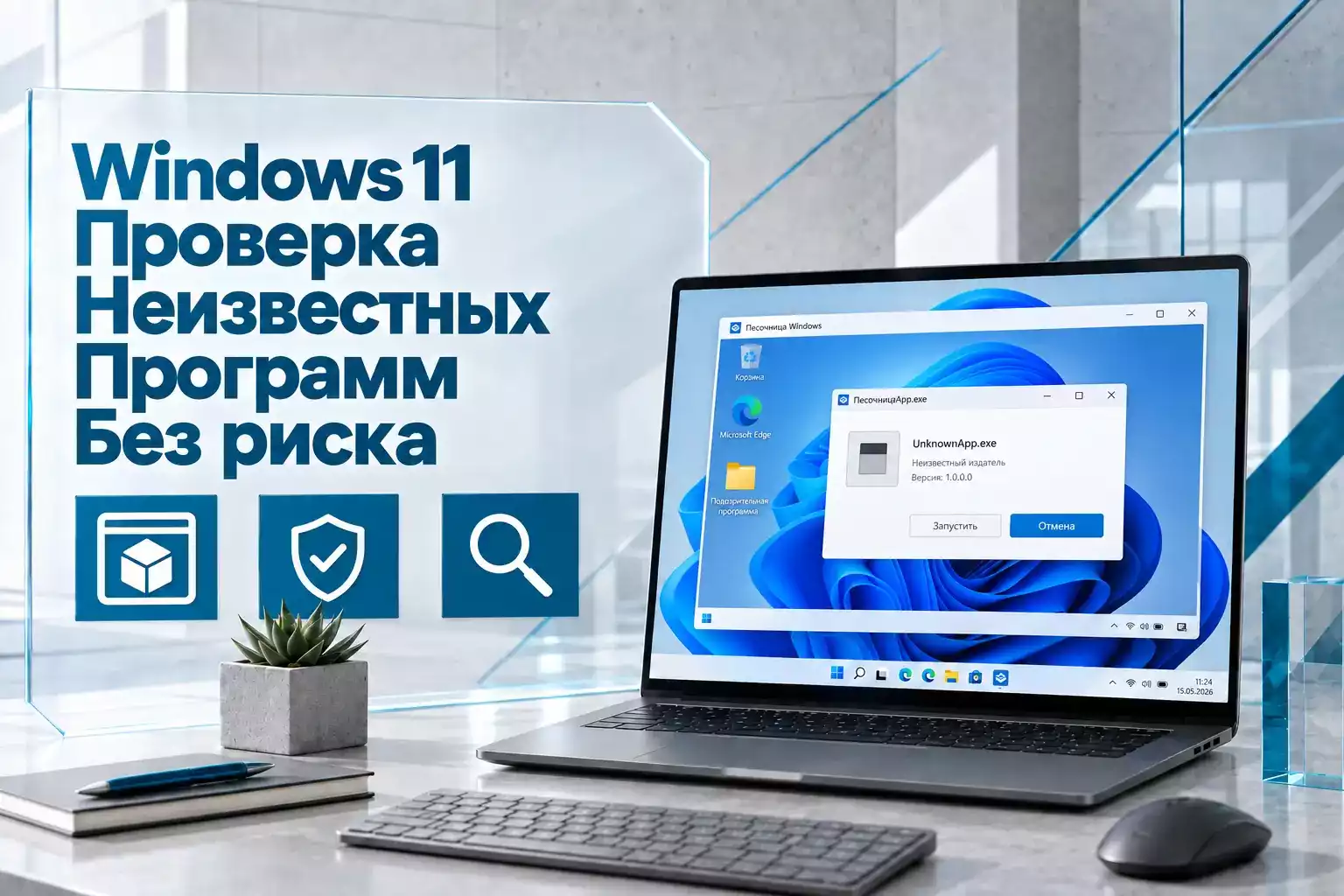 Как проверить неизвестную программу в Windows 11 без риска для основной системы