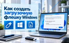 Как создать загрузочную флешку Windows для установки ОС