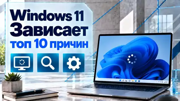Компьютер периодически зависает на несколько секунд в Windows 11 — как найти причину