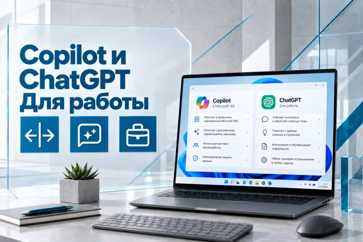 Microsoft Copilot и ChatGPT: сравнение возможностей искусственного интеллекта для работы