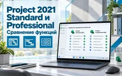 Microsoft Project Standard 2021 или Professional 2021: что выбрать