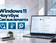 Ноутбук выключается сам по себе в Windows 11 — причины и способы устранения