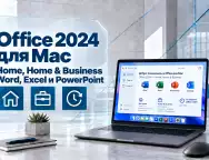 Microsoft Office 2024 для Mac — Home, Home & Business, Word, Excel и PowerPoint
