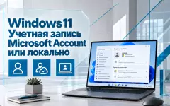 Учетная запись Windows 11 в 2026 году — когда нужен Microsoft Account, а когда достаточно локального профиля