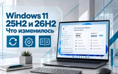 Windows 11 25H2 и 26H2 — что изменилось в новой версии системы