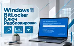Windows 11 запрашивает ключ BitLocker — как найти 48-значный код и разблокировать компьютер