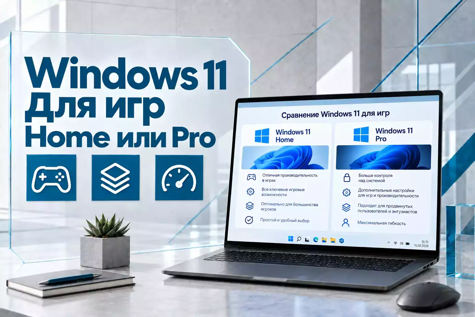 Windows для игр: что выбрать — Home или Pro, Windows 10 или 11