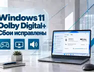 В Windows 11 исправили сбои игр и программ при декодировании Dolby Digital