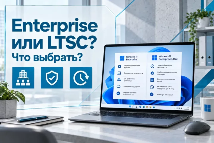Windows 11 Enterprise и Enterprise LTSC: какую корпоративную редакцию выбрать
