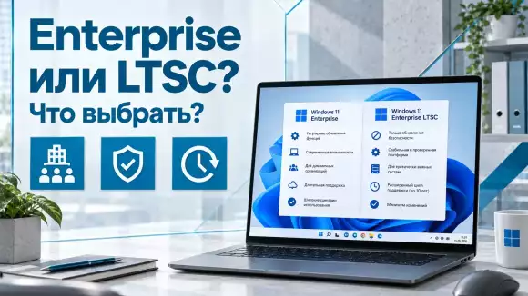 Windows 11 Enterprise и Enterprise LTSC: какую корпоративную редакцию выбрать