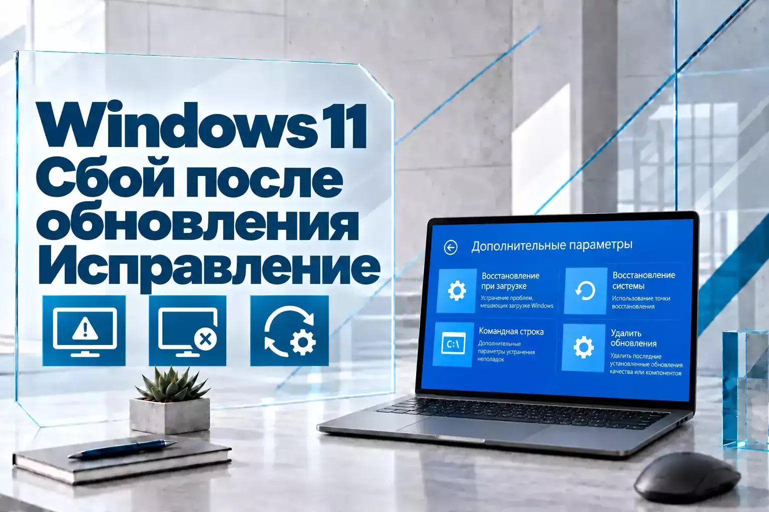 Windows 11 зависает после обновления — как исправить зависание, черный экран и циклическую загрузку