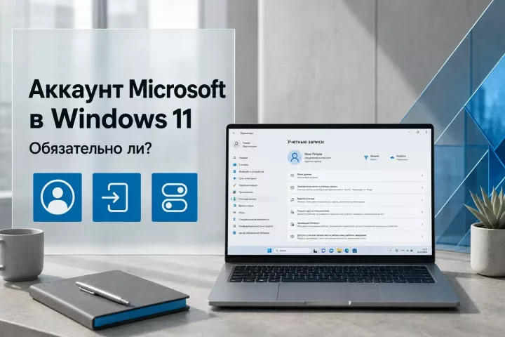 Windows 11 и аккаунт Microsoft: обязательно ли его использовать