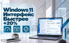Windows 11 ускорили на уровне интерфейса — откуда взялись заявленные Microsoft 20%