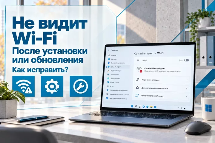 Windows не видит Wi-Fi после установки или обновления: как исправить