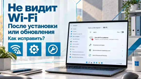 Windows не видит Wi-Fi после установки или обновления: как исправить