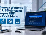 Запуск Windows с USB-флешки на ПК и ноутбуке через UEFI и Boot Menu