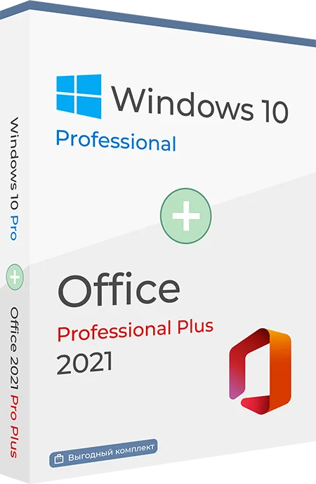 Windows 10 Pro + Office 2021 Pro Plus